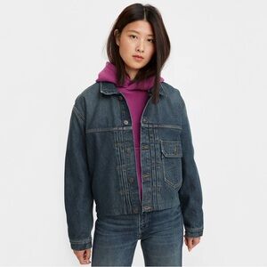 Levis Womens Type I Trucked Jacket